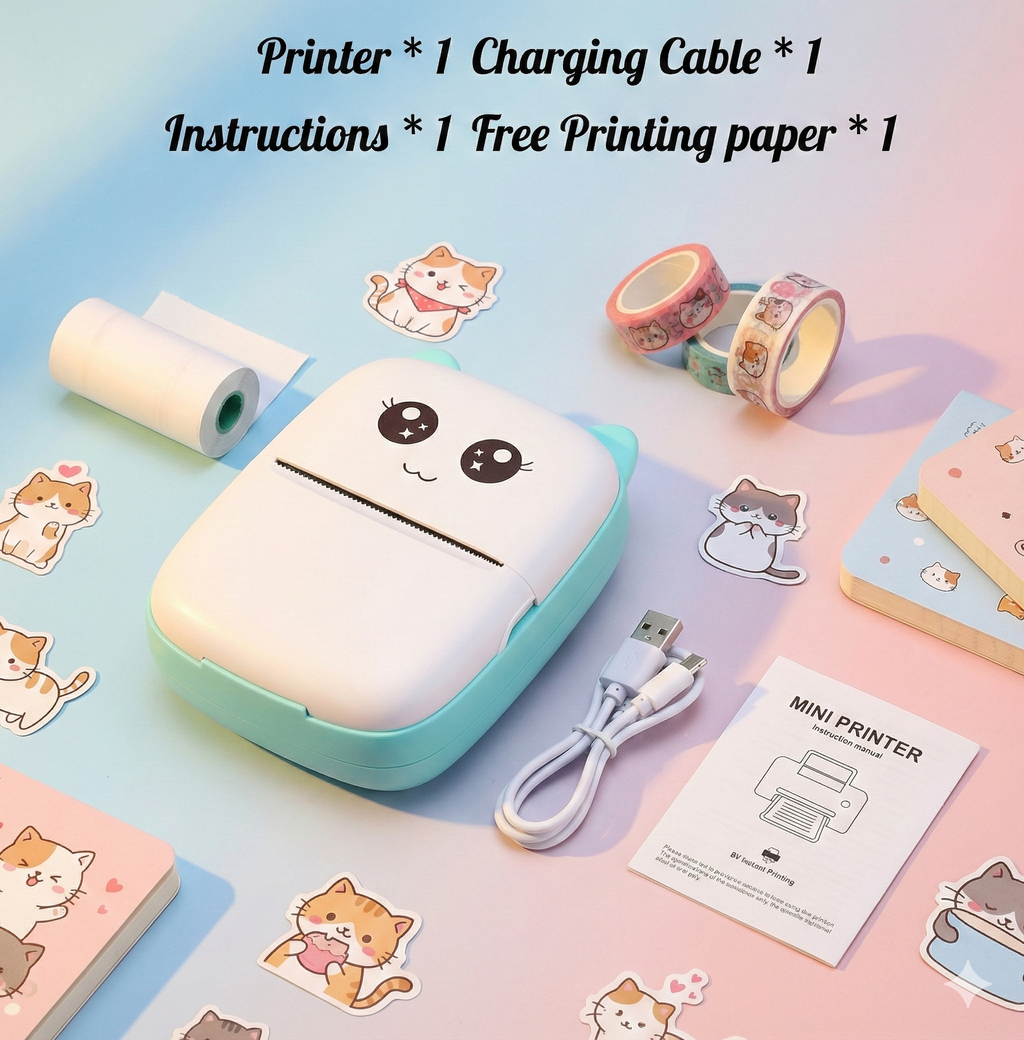 SnapPrint Mini Pocket Thermal Printer